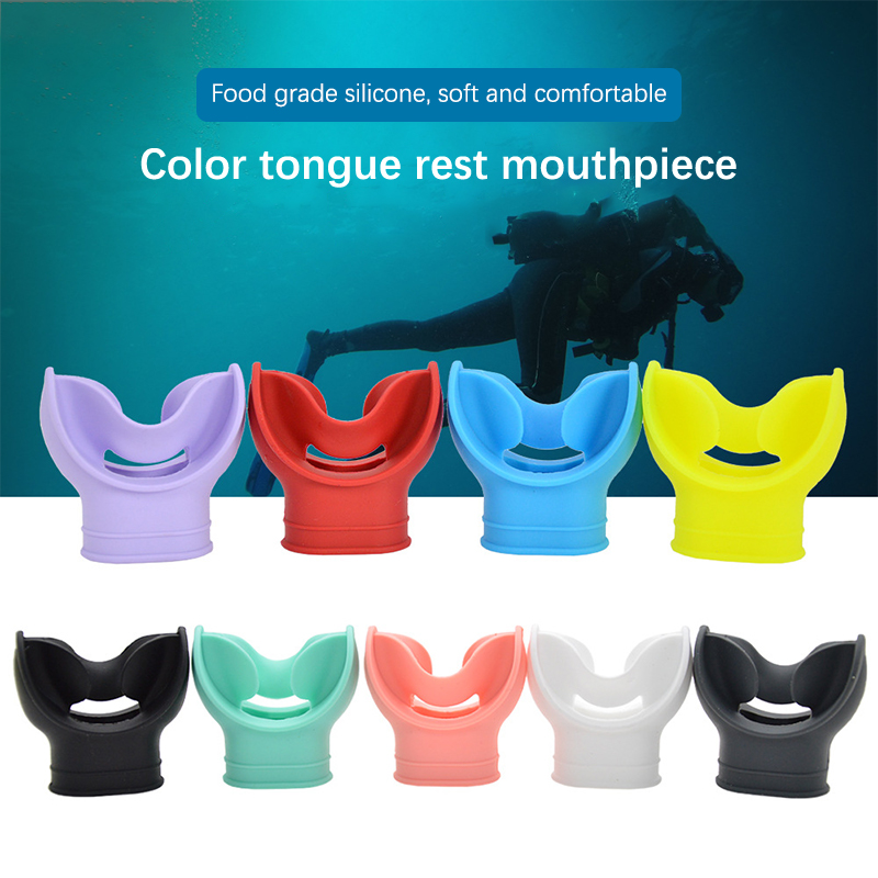 Snorkel Dry Top - 실리콘 스노클 마우스피스 편안한 스쿠버 다이빙