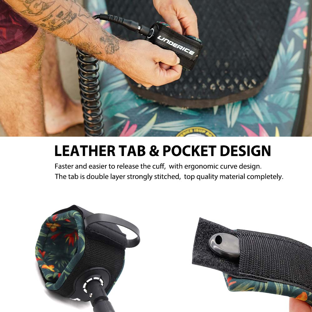 SUP 패들 리쉬 7MM10FT 서핑 리쉬 패들 서핑  - Surfboard Leash Ankle 리뷰 및 가격