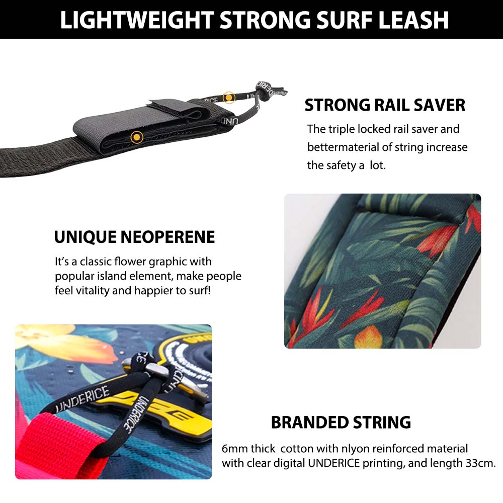 SUP 패들 리쉬 7MM10FT 서핑 리쉬 패들 서핑  - Surfboard Leash Ankle 리뷰 및 가격